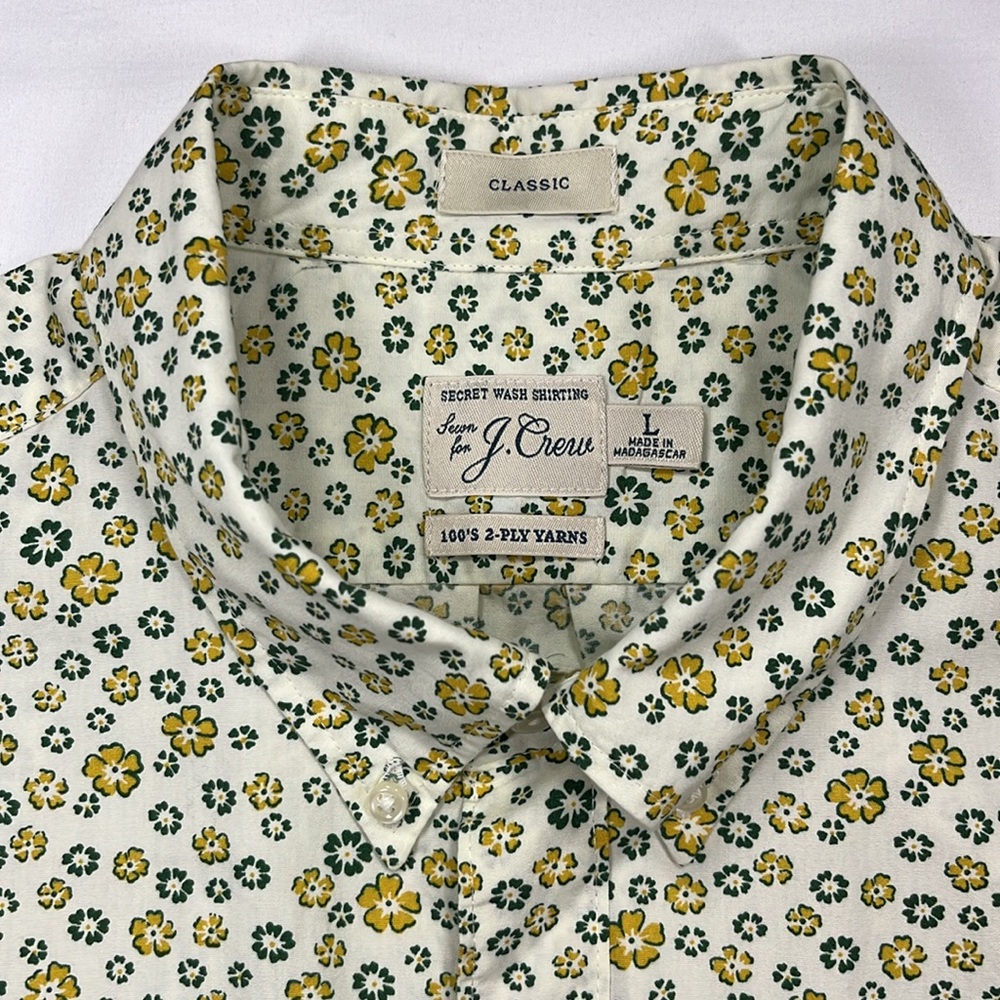 Floral Print Men's Shirt